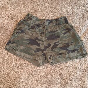 XS Camo Shorts